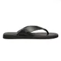 CHINELO MASCULINO CASUAL EM COURO PRETO