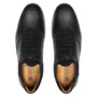 TÊNIS MASCULINO CASUAL EM COURO PRETO 