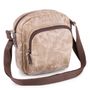 Bolsa Crossbody Couro Legítimo Fossil Cinza