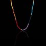 Colar Pedra Natural 7 Chakras 2mm Fecho Prata 925
