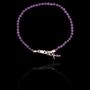 Pulseira Pedra Natural Ametista Prata 925 