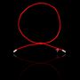 Pulseira Fio de Seda Vermelho com terminais em Prata 925 (Nó Fixo 2) 