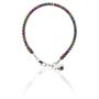 Pulseira Pedra Natural Hematita Furta Cor 2mm Semijoia RB