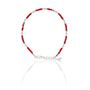 Pulseira Pedra Natural Jasper Vermelho Prata 925 