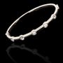Bracelete Pontos de Luz Zamac Prateado