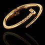 Pulseira Prego Zamac Dourado