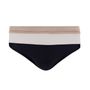 Sunga Listras Nude Branco & Preto 