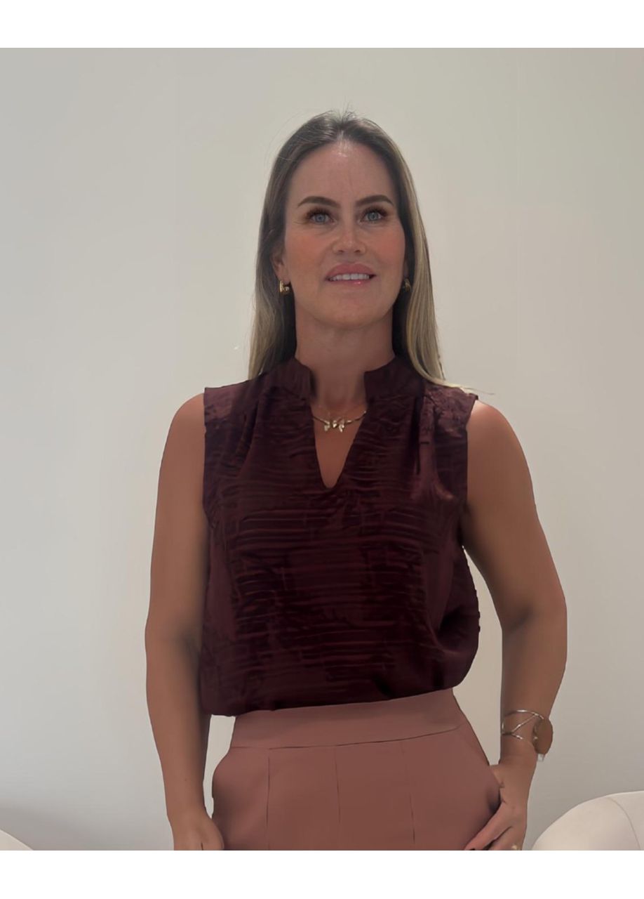 Blusa Mia - Marsala
