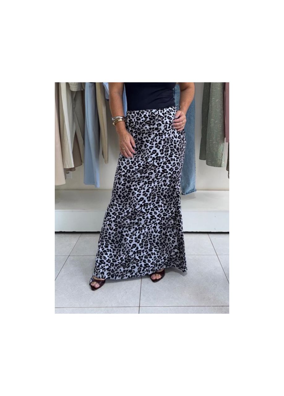 Saia Midi - Animal Print