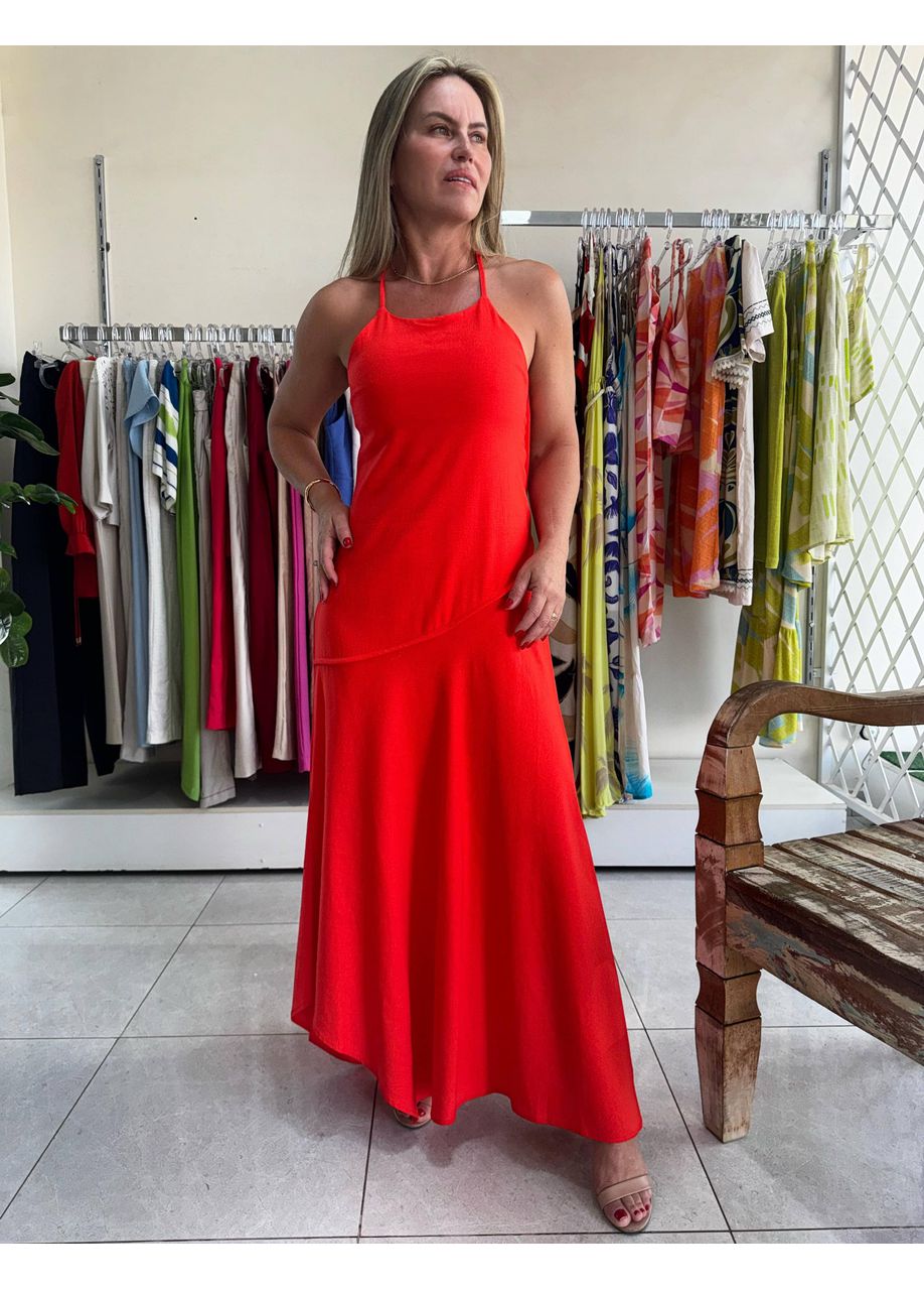 Vestido Mirela - Vermelho