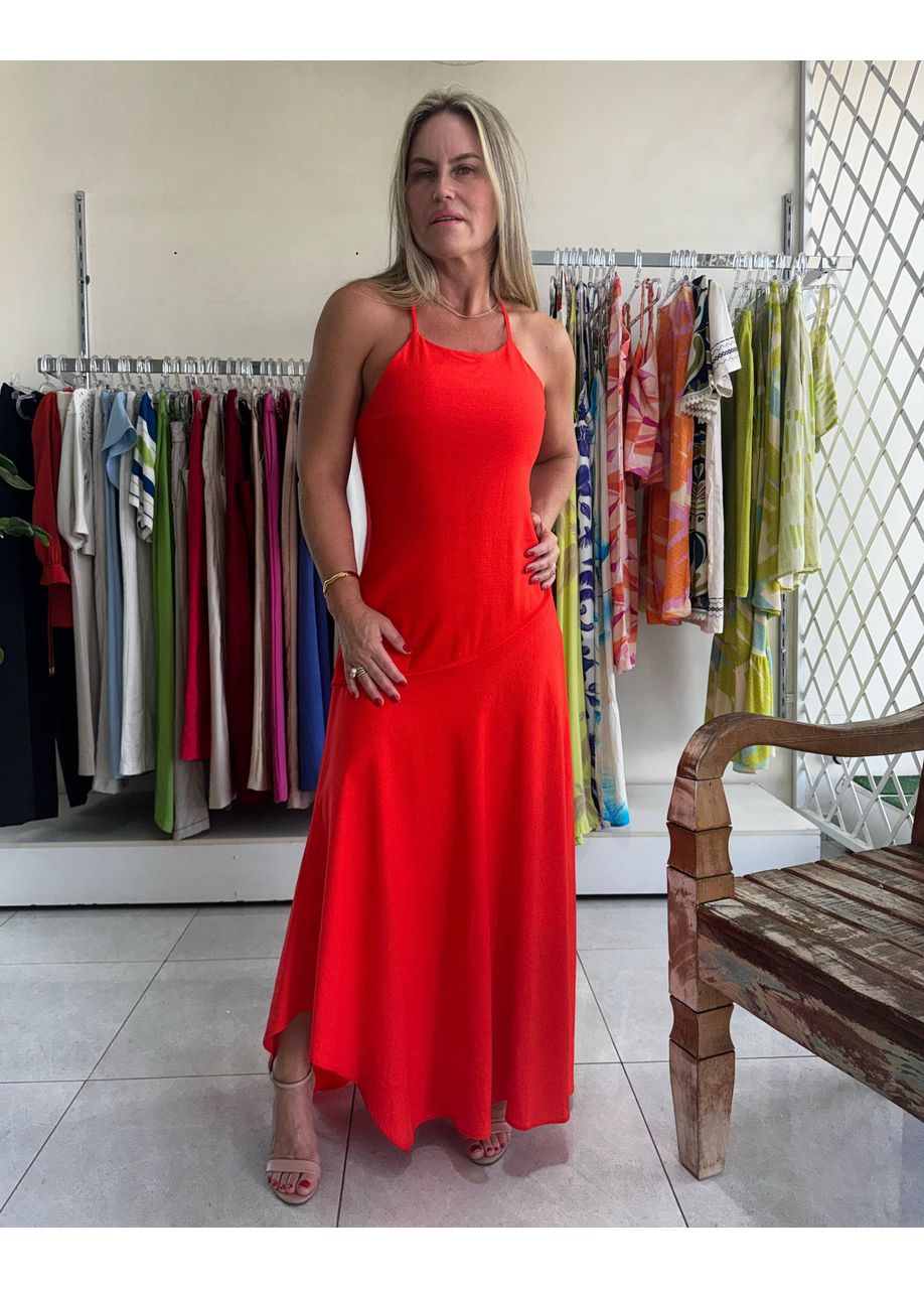 Vestido Mirela - Vermelho