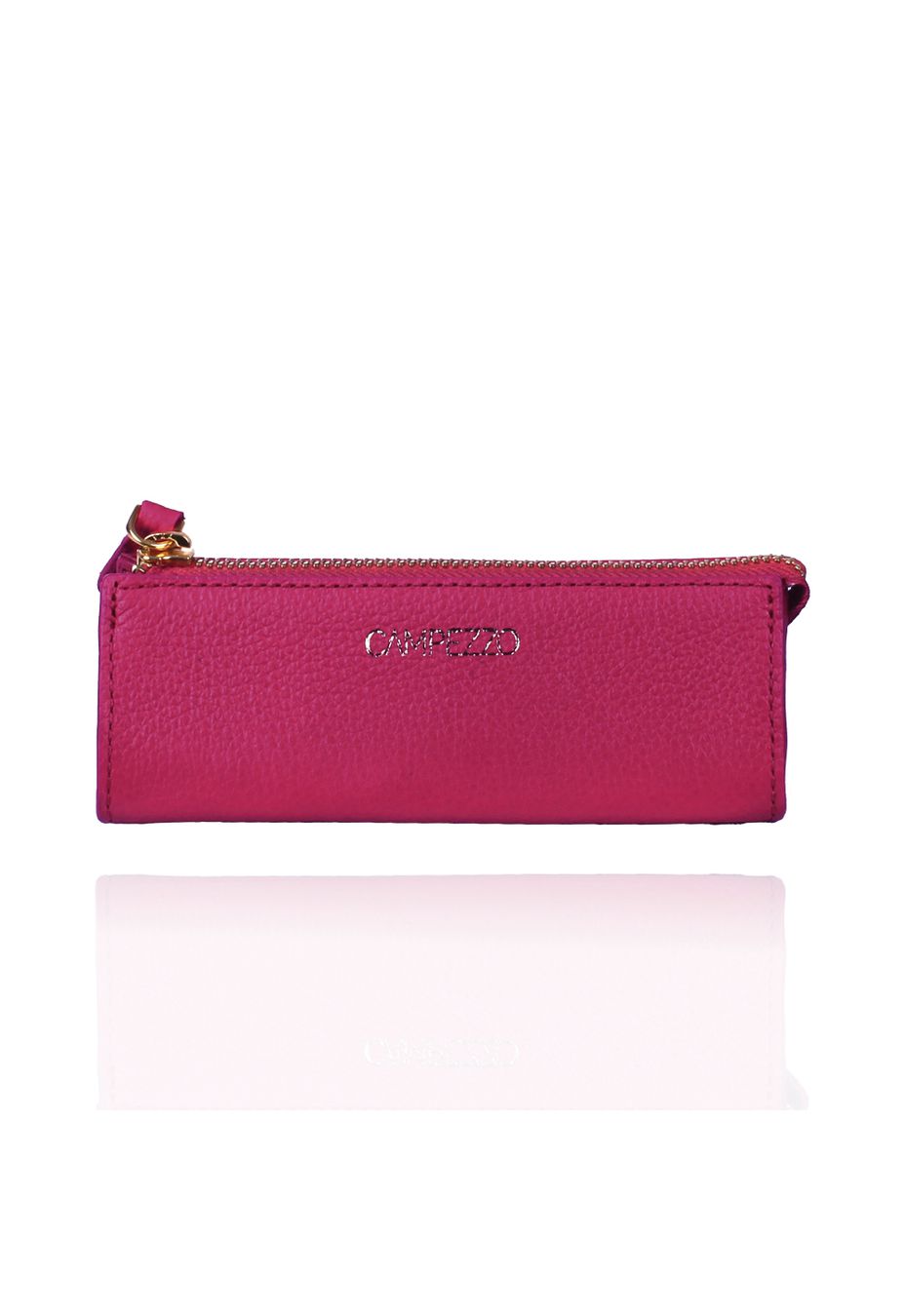 Estojo Gloss Couro Magenta 