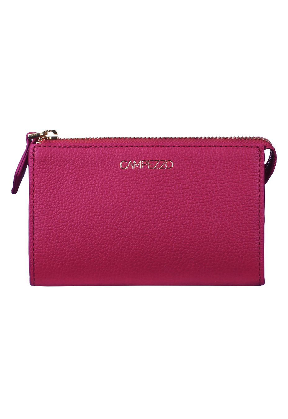 Estojo Makeup Couro Magenta