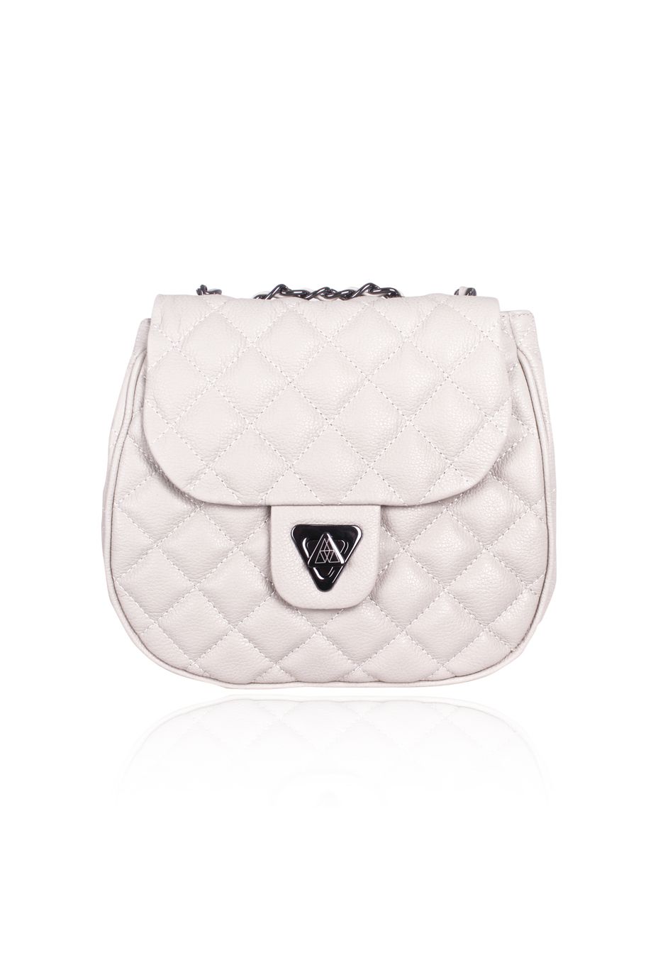 Bolsa Marilyn Couro Off White