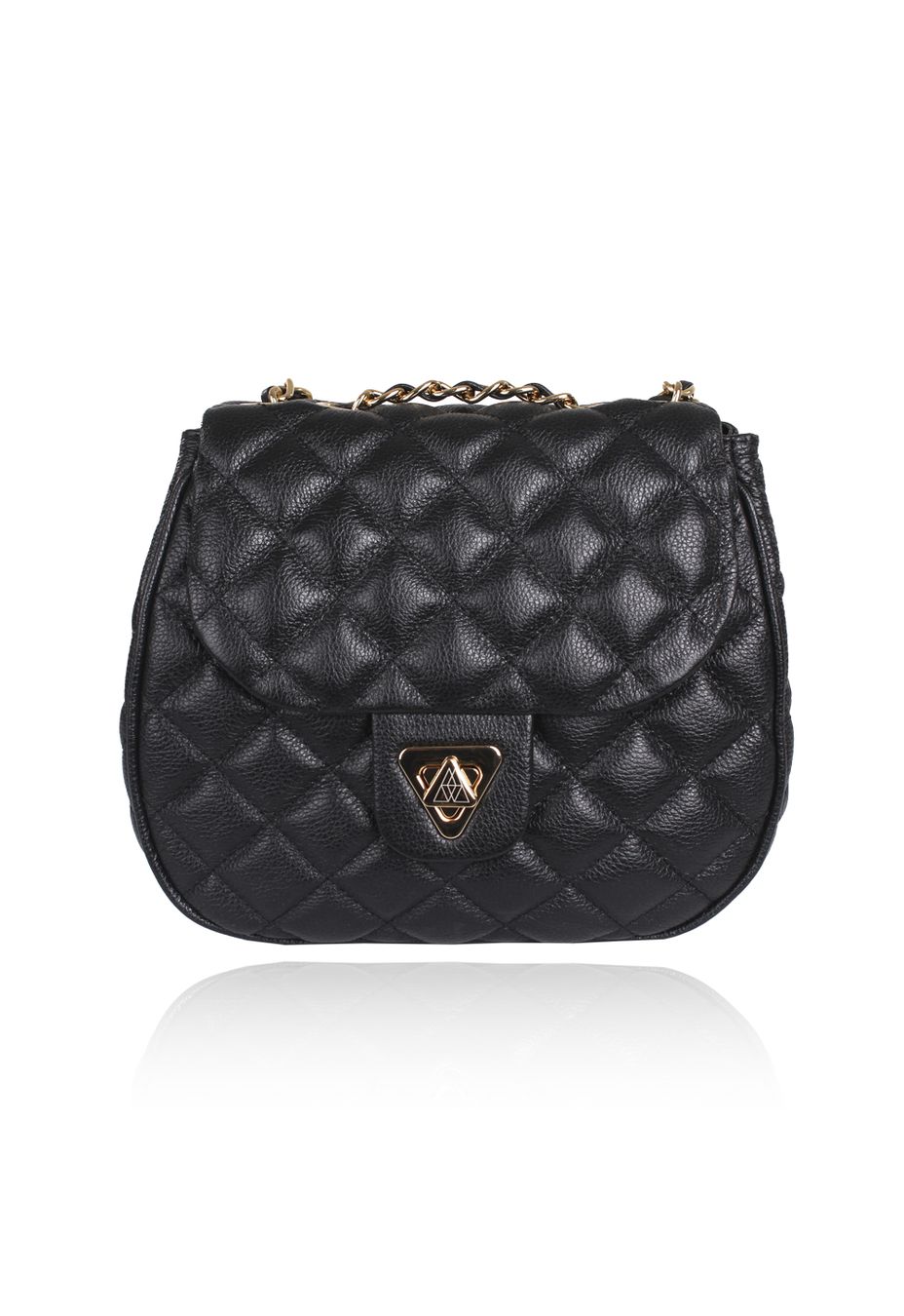 Bolsa Marilyn Couro Preto