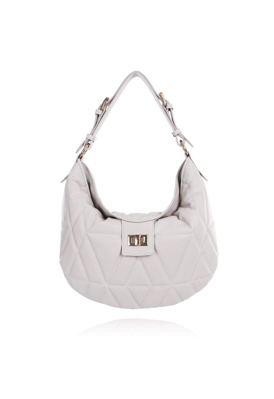 Bolsa Sarah Couro Off White