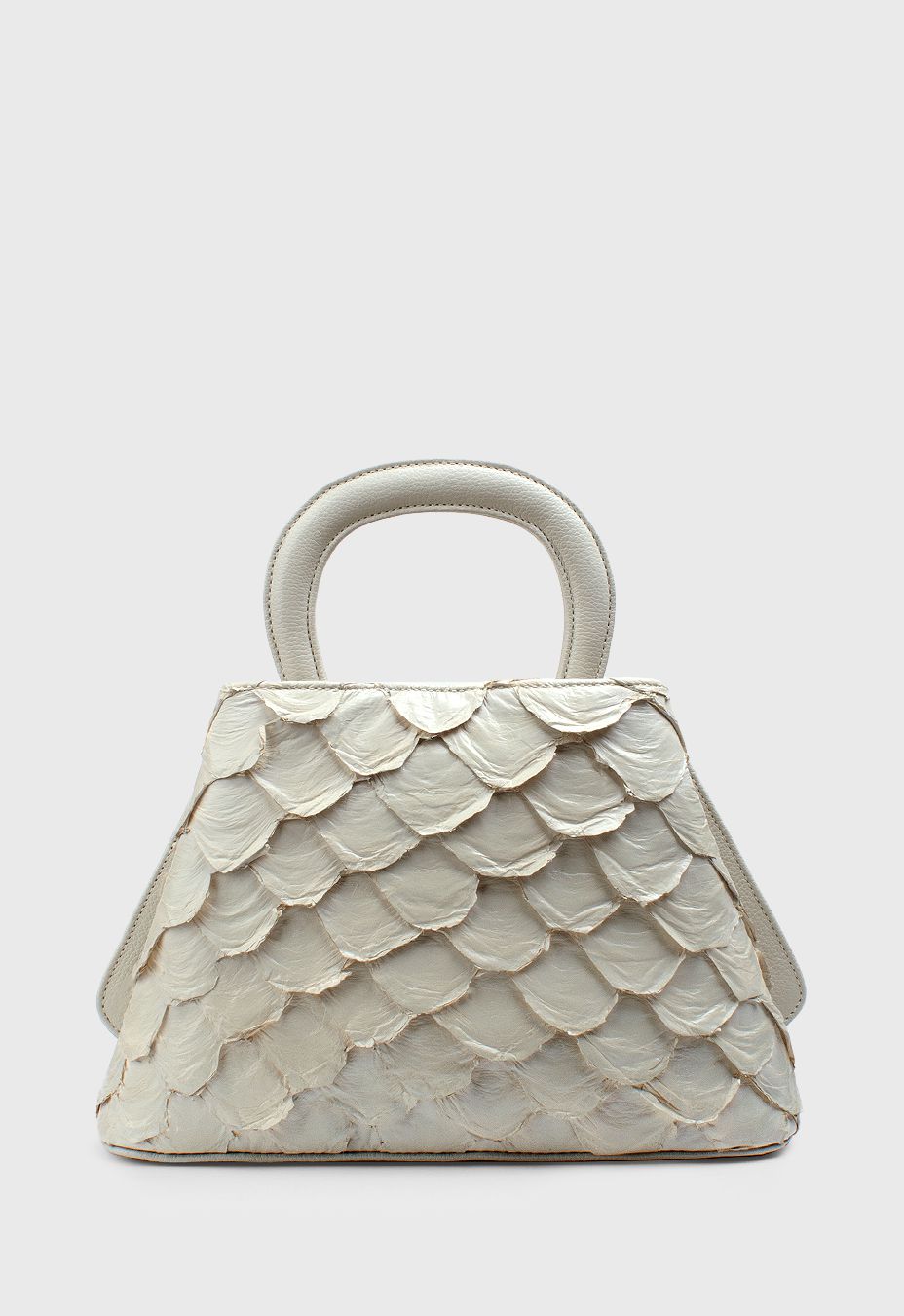 Bolsa Iara Off white Pirarucu