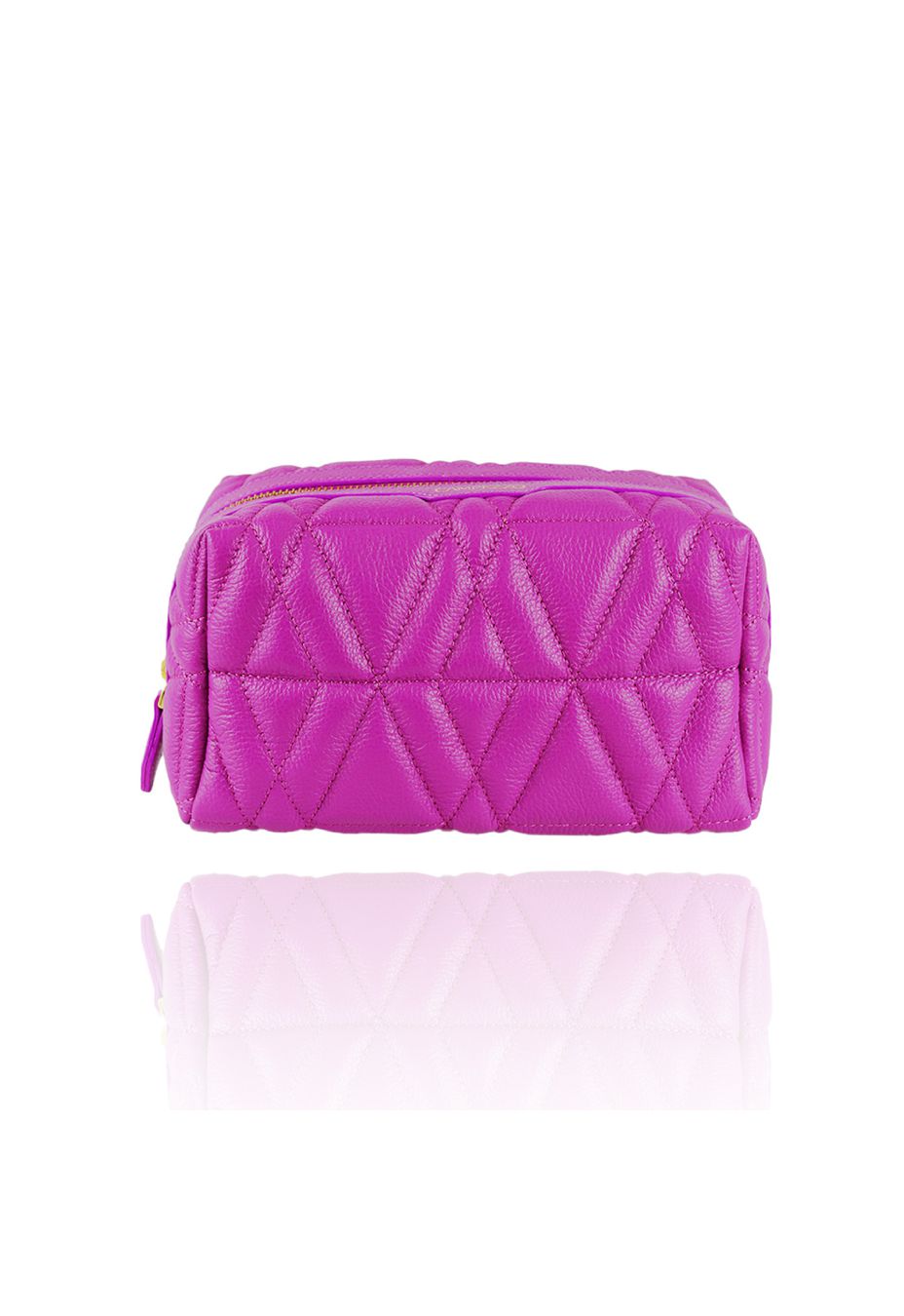 Necessaire Blush Grande Couro Orquídea