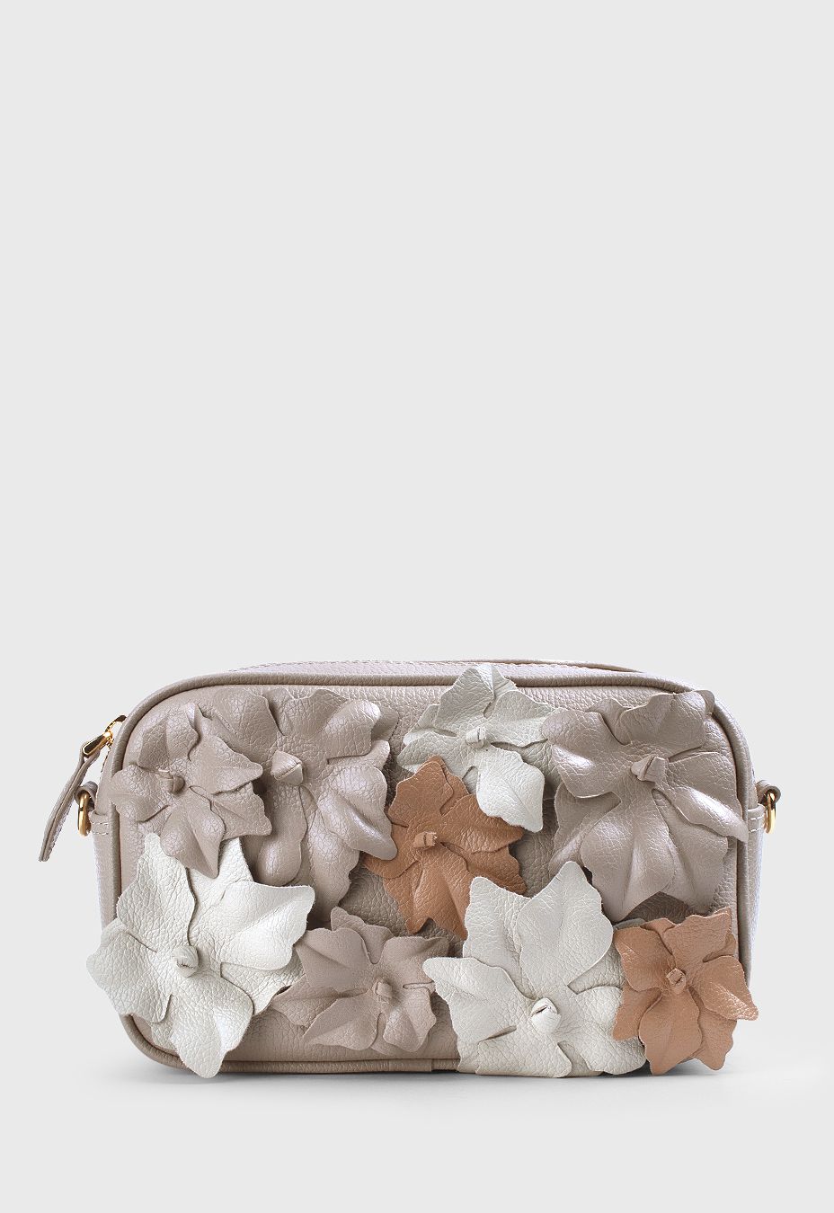 Mini Lobby Flowers Fendi, Off White e Areia