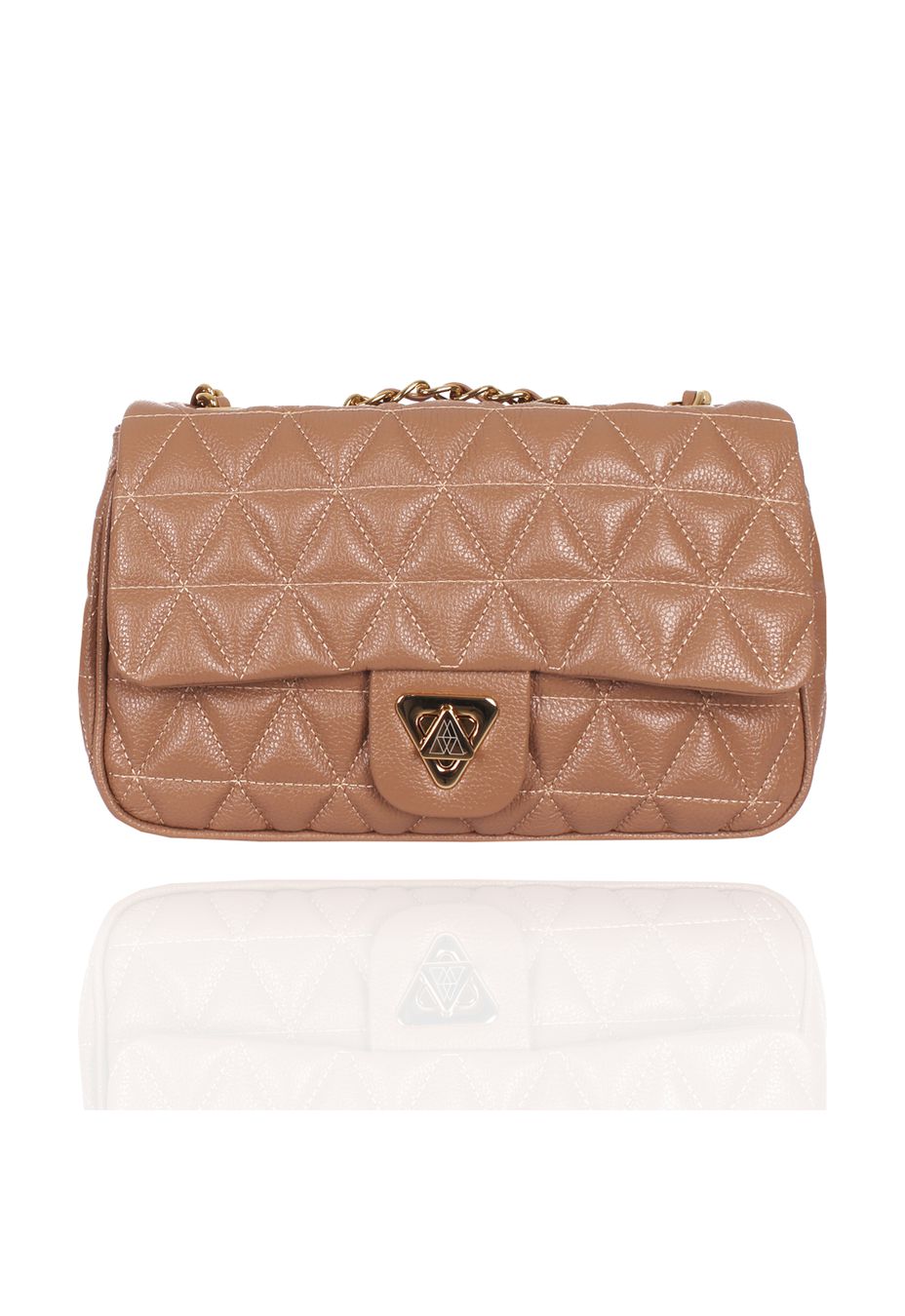 Bolsa Nina Petit Couro Nude
