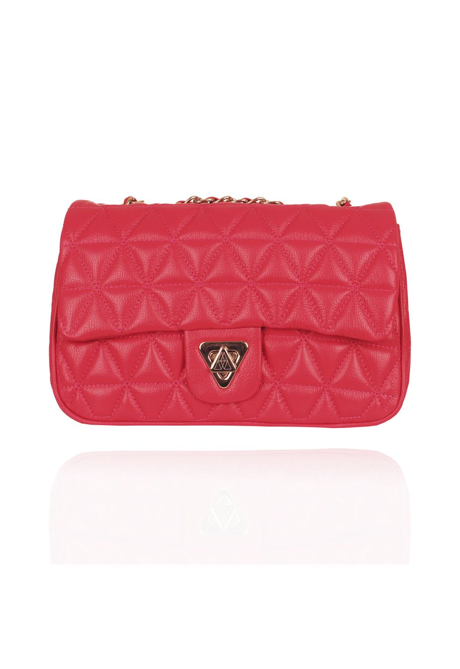 Bolsa Nina Petit Couro Pitaya