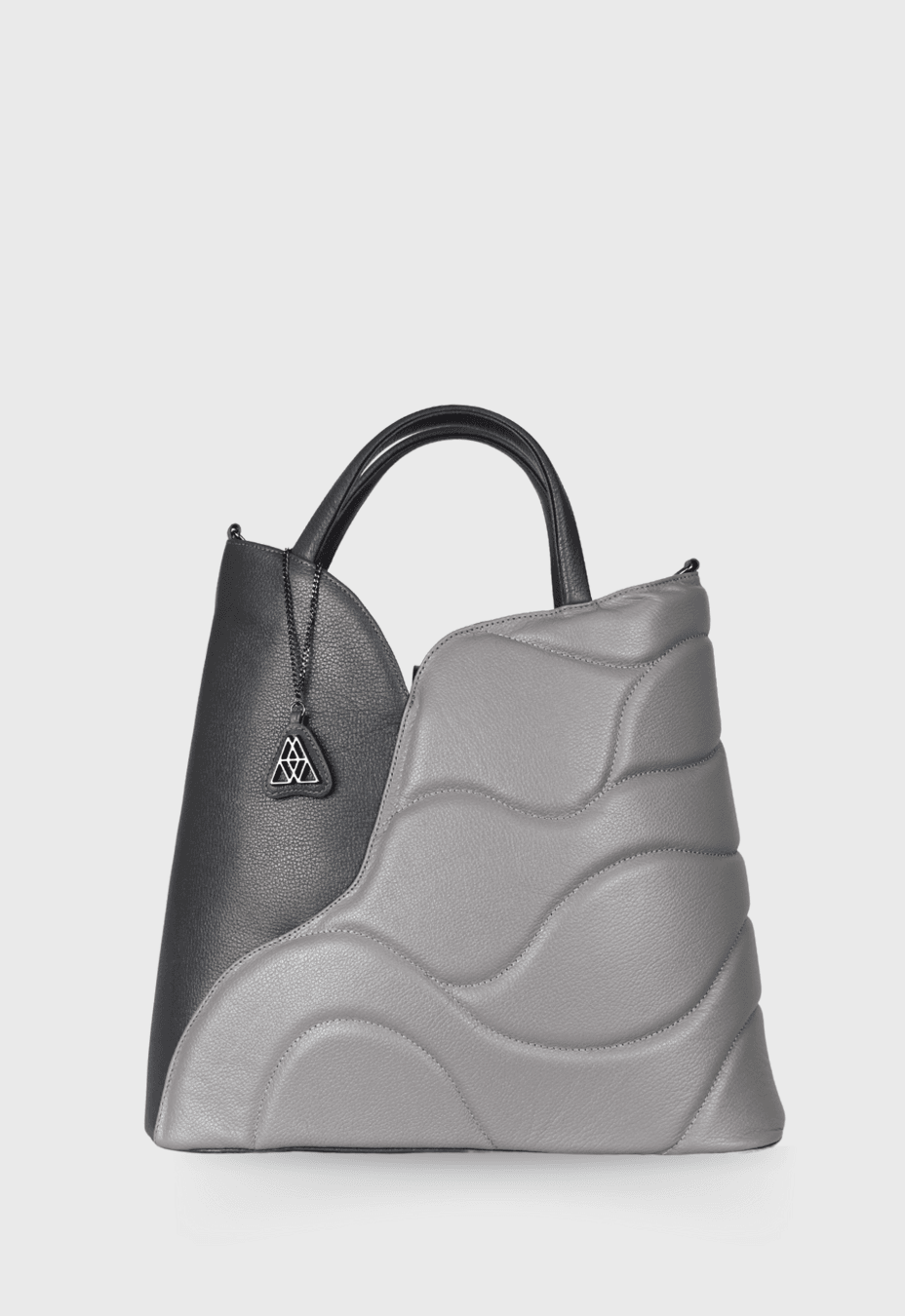 Bolsa Grace Carbono com Cinza