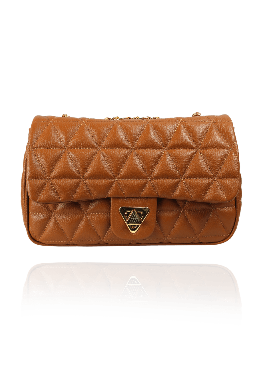 Bolsa Nina Petit Couro Caramelo