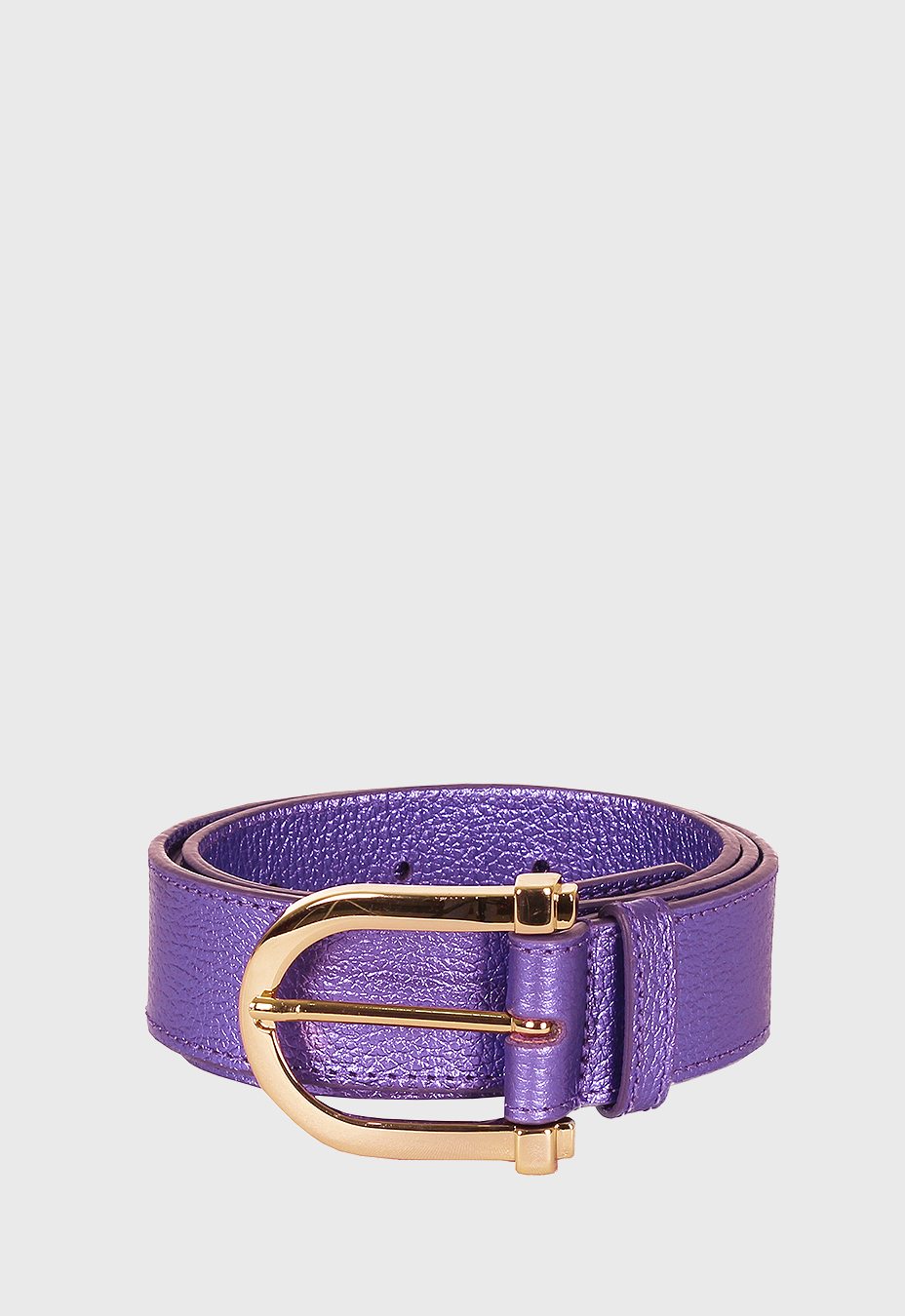Cinto Clássico Violeta Metalizado