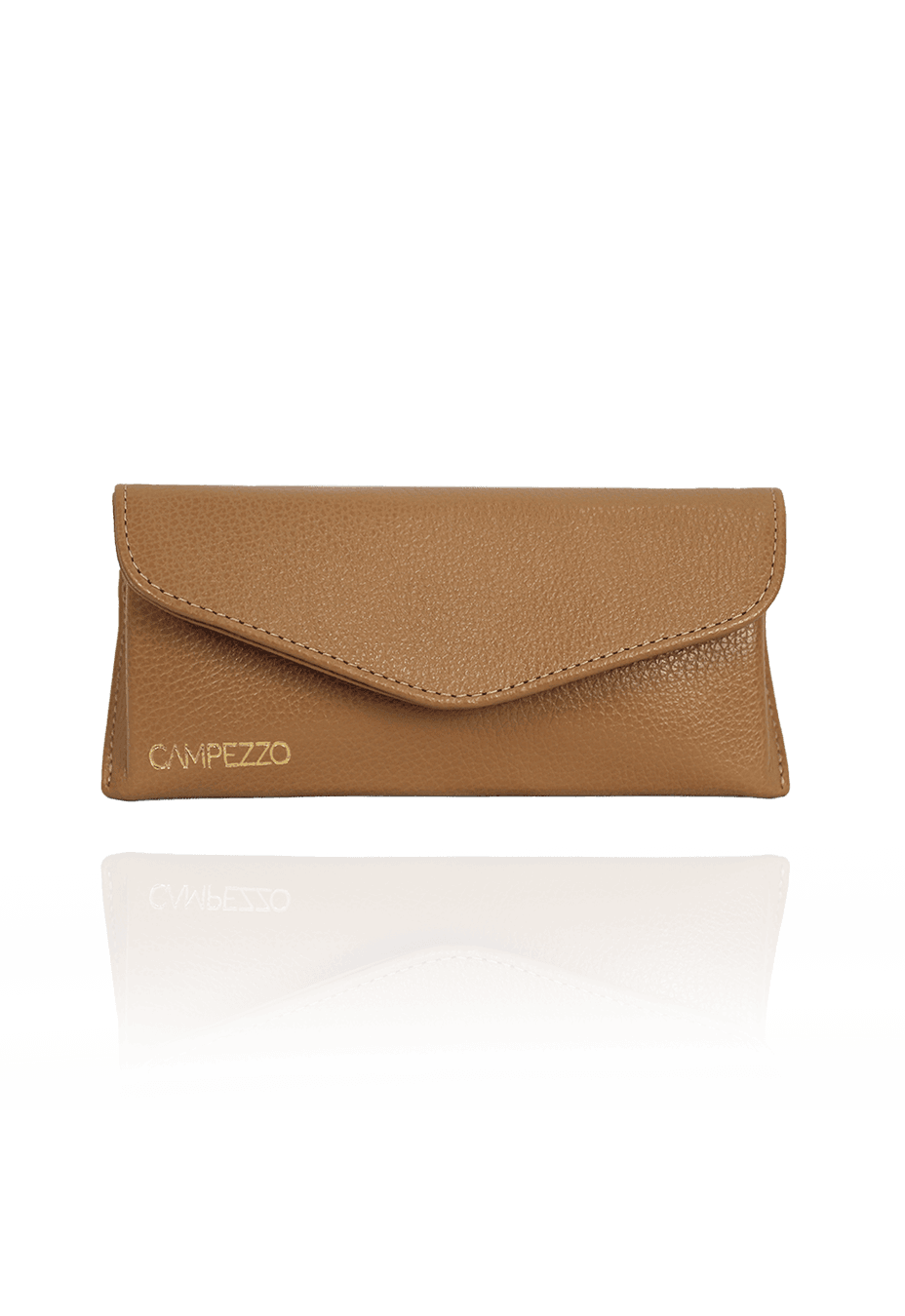 Porta Óculos Clássico Couro Nude | Sob Encomenda