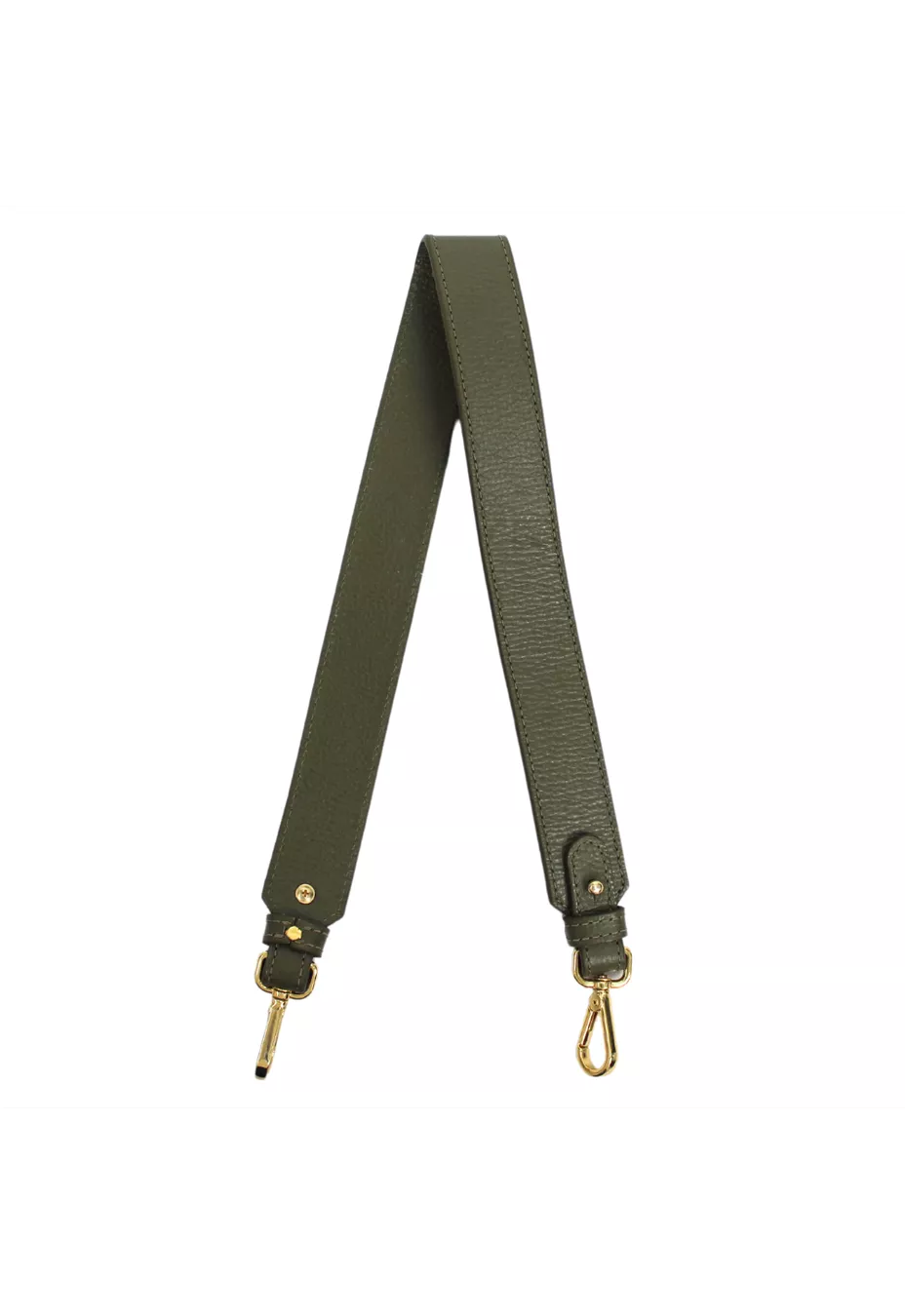 Alça Flat Couro Militar