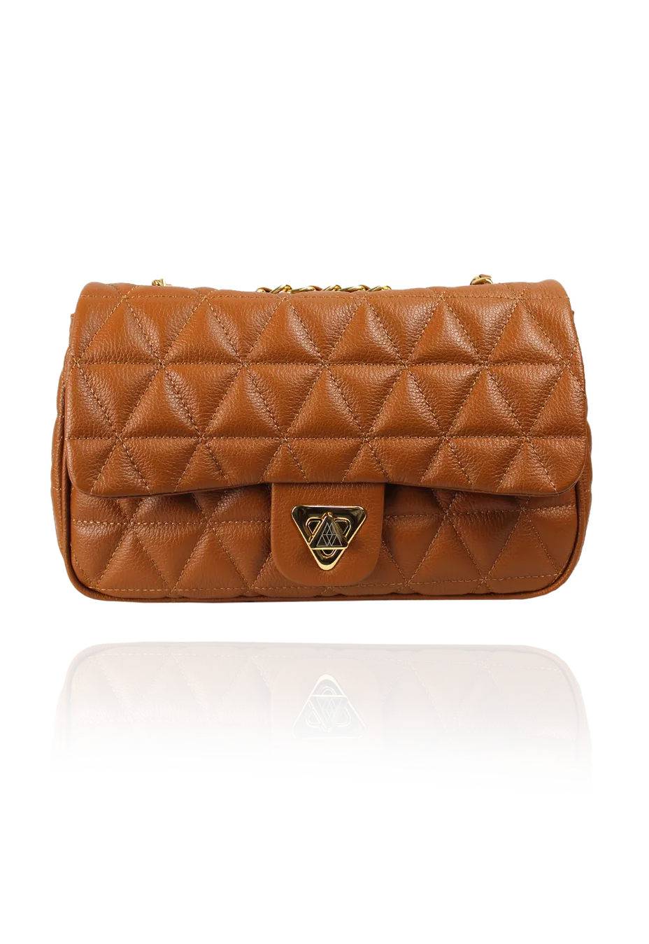 Bolsa Nina Petit Couro Caramelo