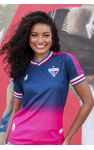 Camisa Feminina Outubro Rosa 2023 Fortaleza Azul E Rosa Volt