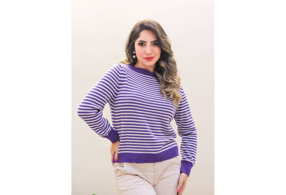 Cashmere Italiano Charlotte Roxo