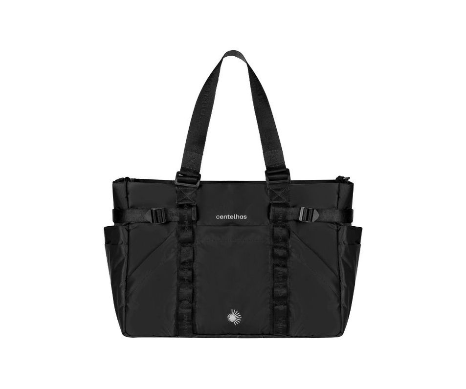 açu preta - tote, tiracolo e mochila