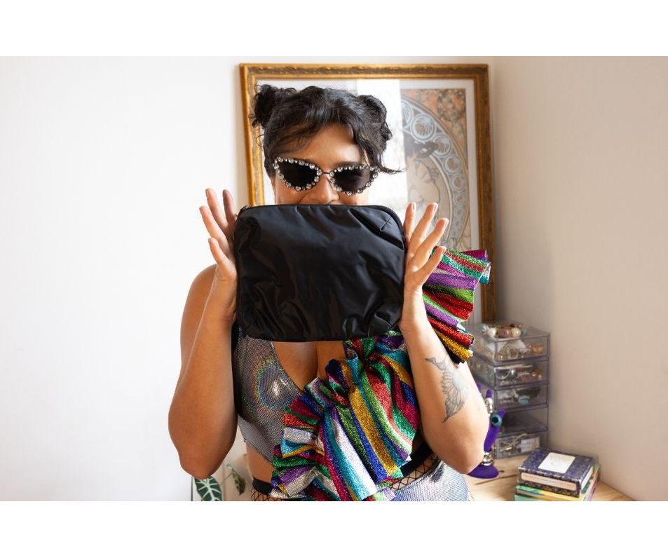 bloco preto - bolsa e pochete 