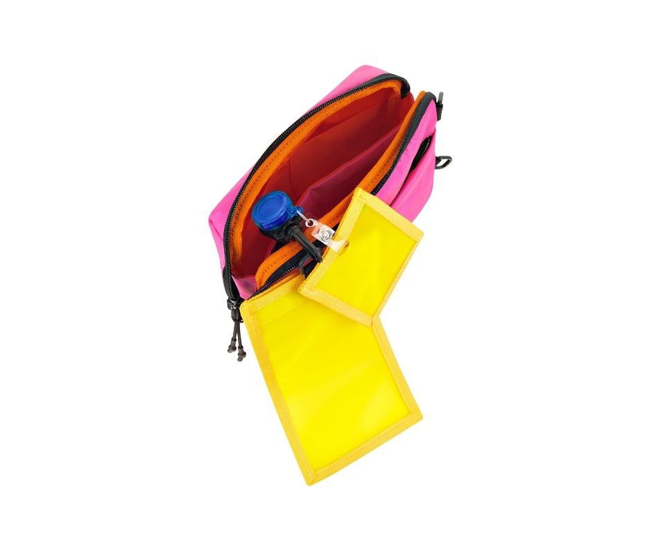 bloco rosa - bolsa e pochete