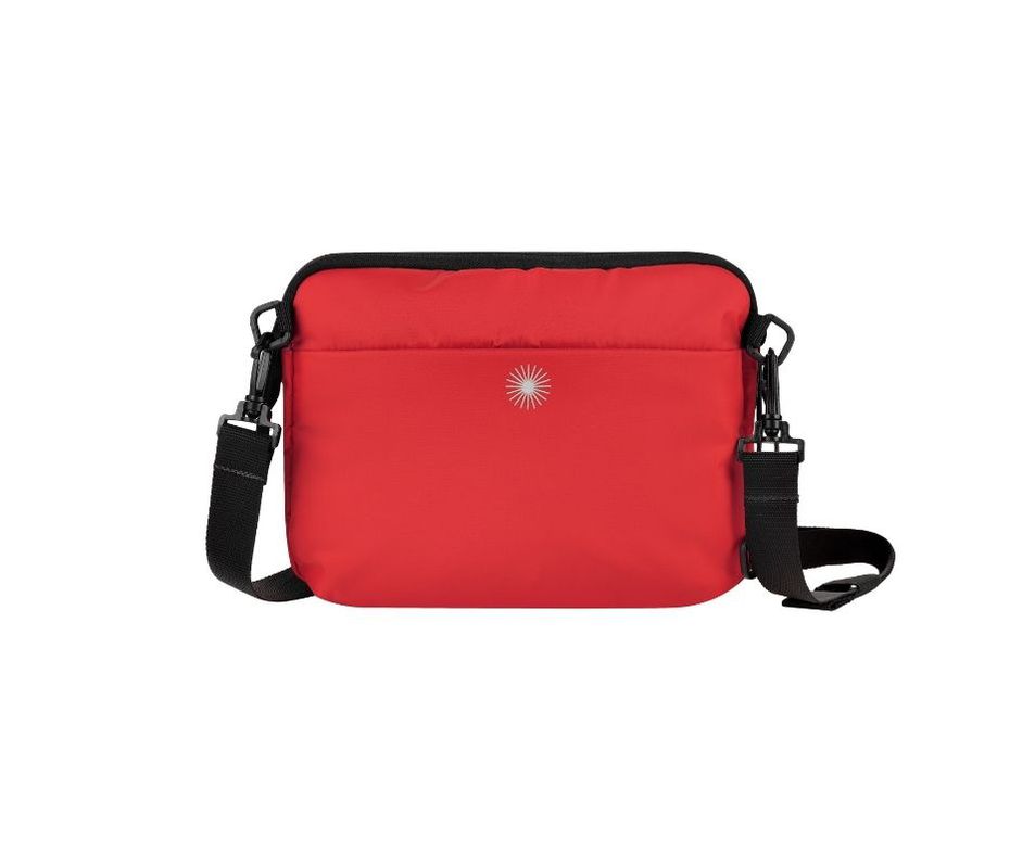 bloco vermelho - bolsa e pochete