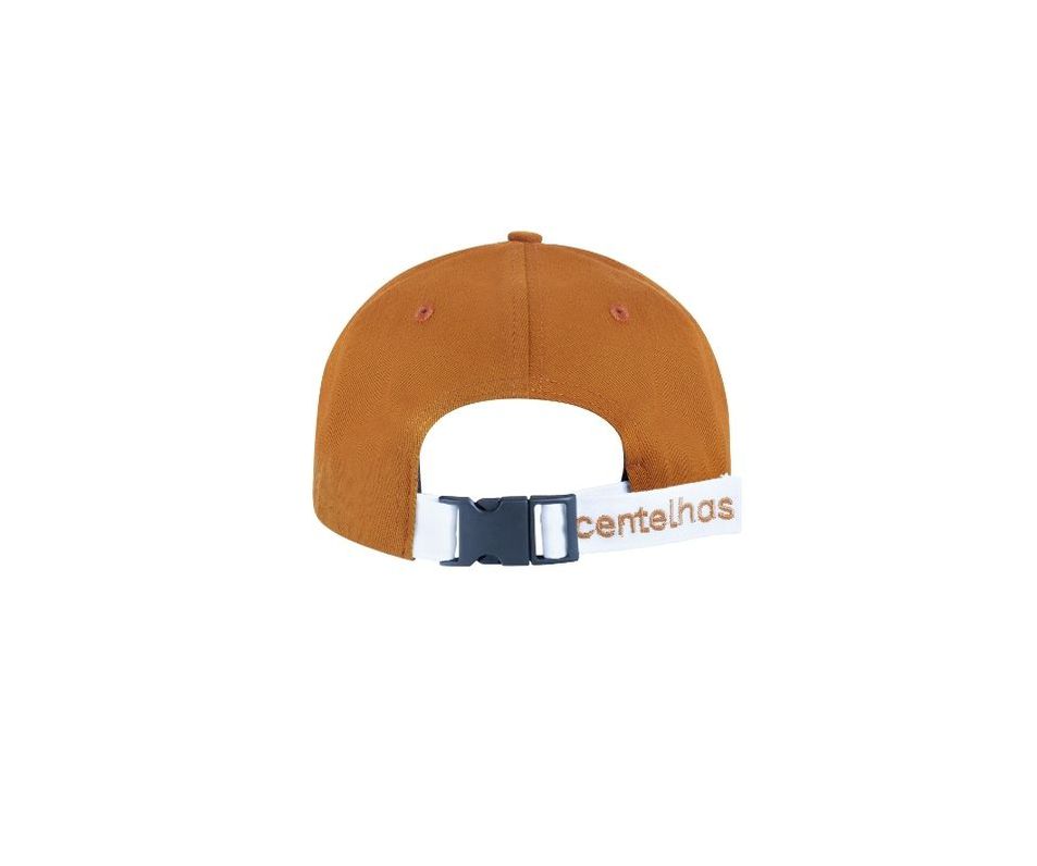 boné centelhas caramelo