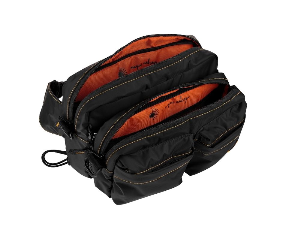 jubarte preto e laranja - centelhas + maqui nóbrega