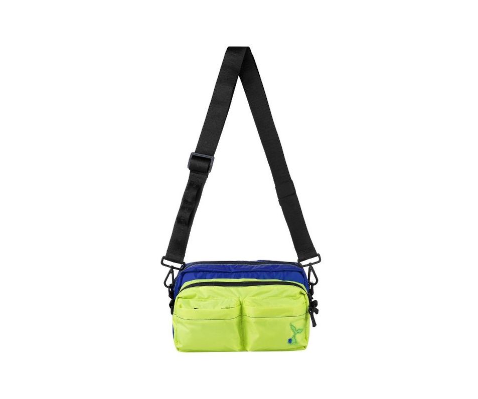 jubarte azul royal e amarelo neon - centelhas + maqui nóbrega