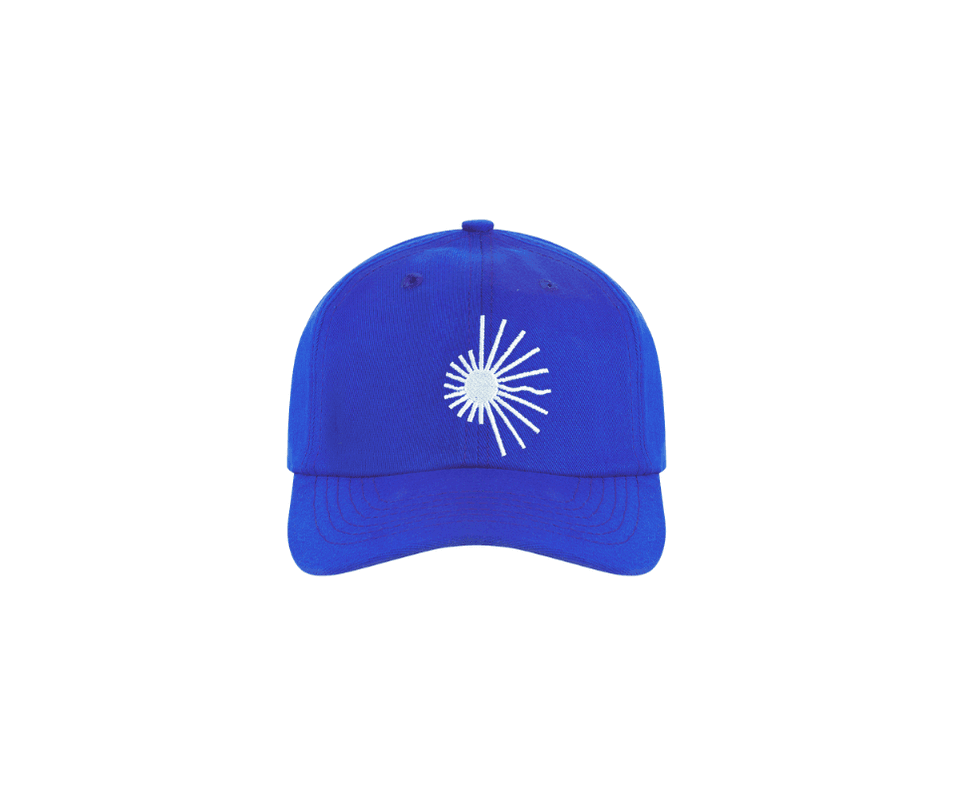 boné centelhas azul