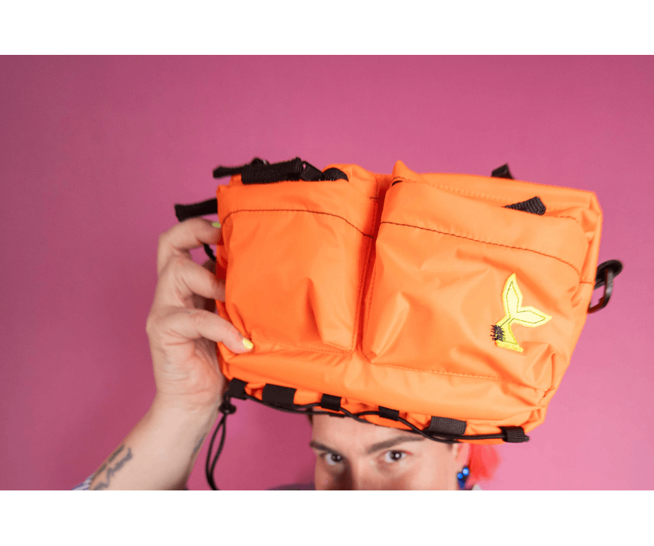 jubarte laranja neon - centelhas + maqui nóbrega