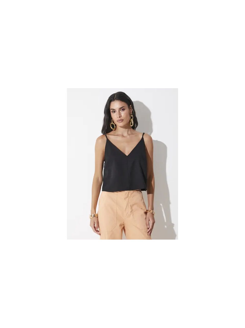 Blusa Sommer Regata Preto