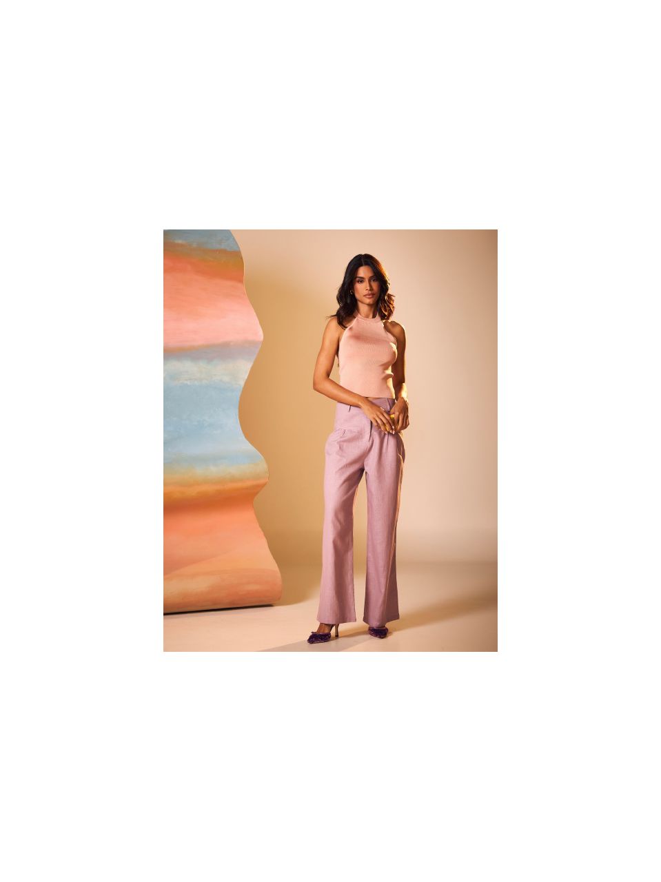 Calça Agatha Linho Rami