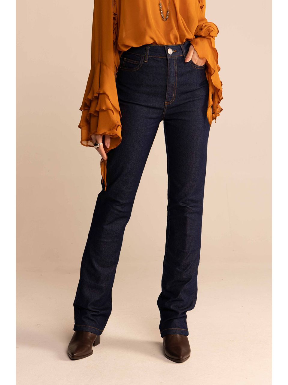 Calça Jeans Reta Slim - Sommer