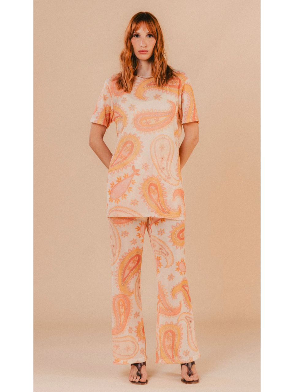 Conjunto Olivia Estampado Aquarella