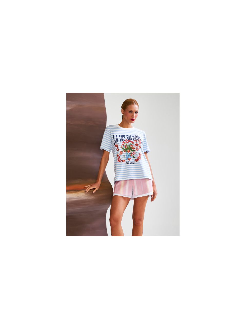 Shorts Saia Valentina Aquarella