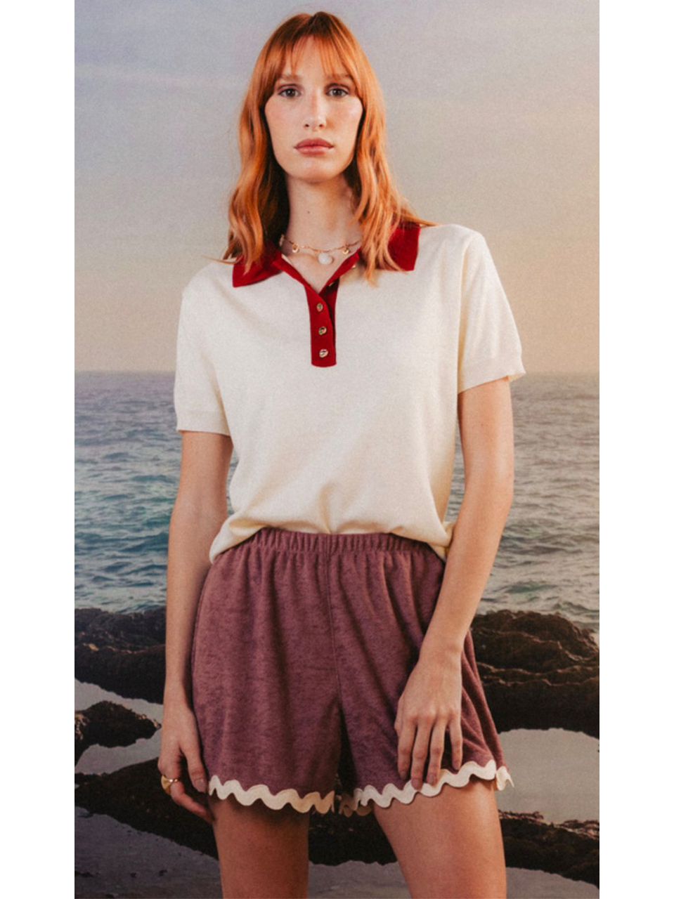 Shorts Serena Marrom Aquarella