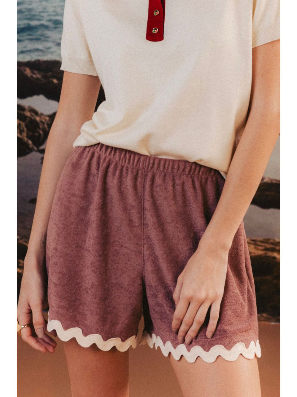 Shorts Serena Marrom Aquarella