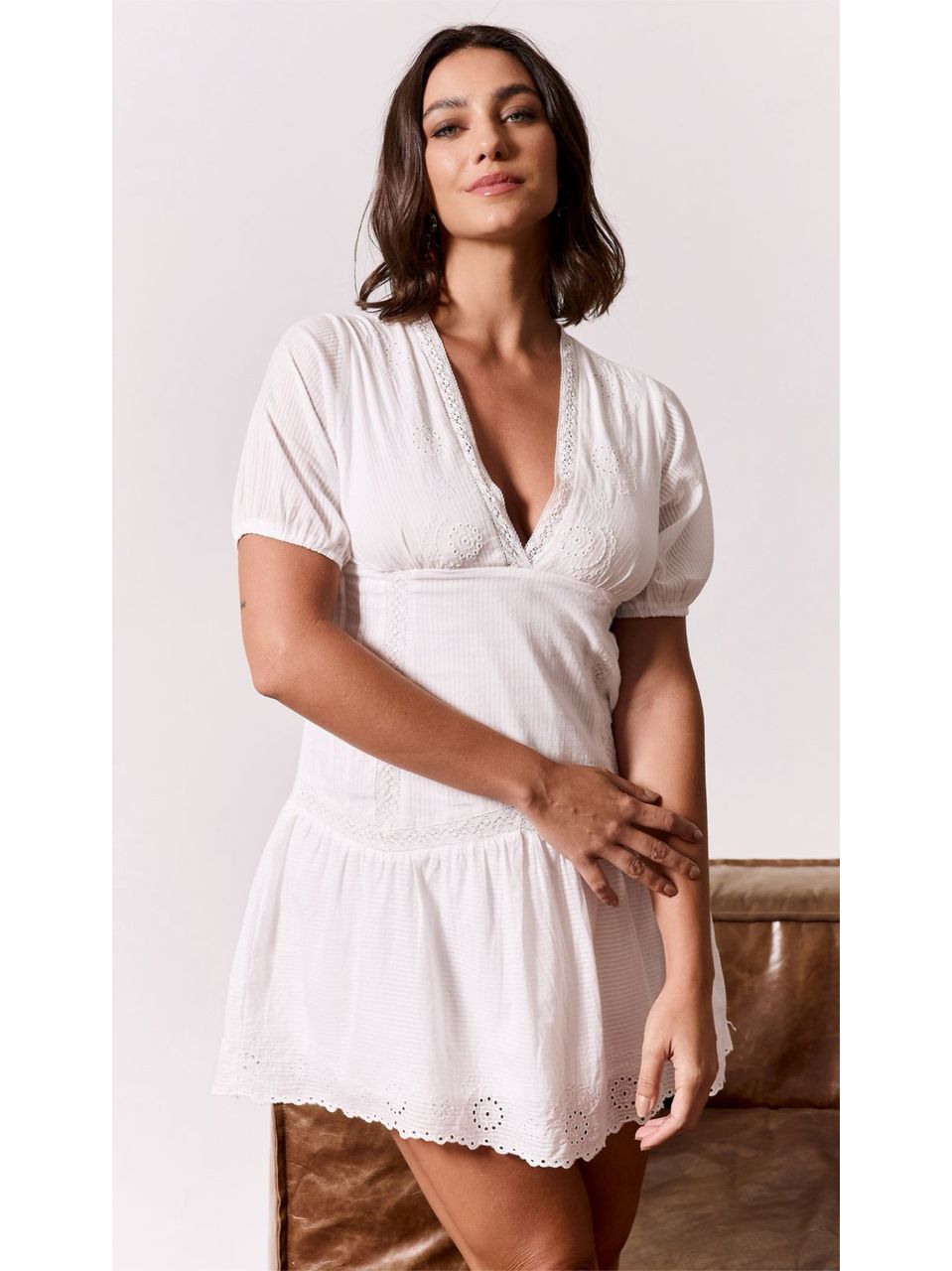 Vestido Leonor Aquarella Curto